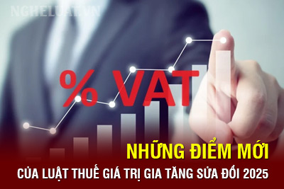Những điểm mới của Luật Thuế giá trị gia tăng sửa đổi 2025