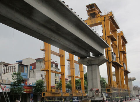 Đường sắt trên cao HN chính thức “đội” vốn bao nhiêu?