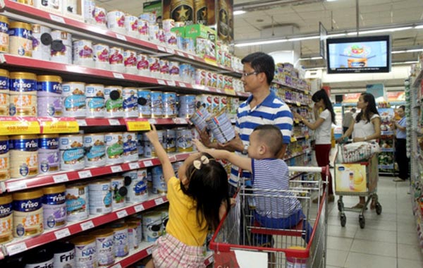 50 mặt hàng sữa trẻ em giảm giá từ 20/4